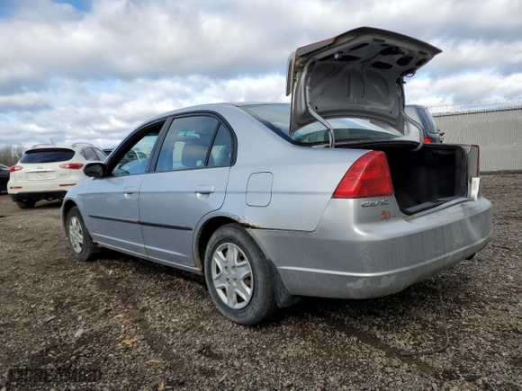 2003 Honda Civic DX with VIN 2HGES164X3H929064, listed as a Copart auction lot 81674954 with 309,324 mi miles and Salvage Title. Bid and sale history available at carsss.com. Image 2.