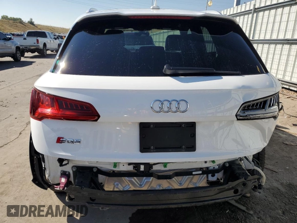 2018 Audi SQ5 Prestige with VIN WA1C4AFY2J2112626, listed as a Copart auction lot 74696864 with 30,410 mi miles and Salvage Title. Bid and sale history available at DreamBid. Image 6.