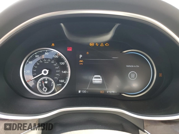 2023 Genesis G80 2.5T with VIN KMTGB4SC8PU142768, listed as a Copart auction lot 58481075 with 41,278 mi miles and Salvage title. Bid and sale history available at DreamBid. Image 9.