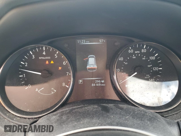 2017 Nissan Rogue S with VIN JN8AT2MV2HW017215, listed as a Copart auction lot 64827675 with 84,169 mi miles and Salvage title. Bid and sale history available at DreamBid. Image 9.