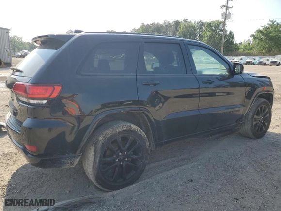 2017 Jeep Grand Cherokee Laredo with VIN 1C4RJEAG5HC845739, listed as a Copart auction lot 53430465 with 0 mi miles and Salvage Title. Bid and sale history available at carsss.com. Image 3.
