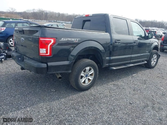 2015 Ford F-150 XLT with VIN 1FTEW1EP8FFB13605, listed as a IAAI auction lot 41566536 with 97,698 mi miles. Bid and sale history available at carsss.com. Image 4.