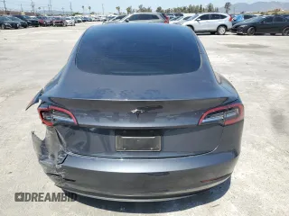 2023 Tesla Model 3 with VIN 5YJ3E1EA8PF616210, listed as a Copart auction lot 49340685 with 38,483 mi miles and Salvage Title. Bid and sale history available at DreamBid. Image 6.
