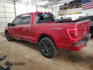 2022 Ford F-150 XL with VIN 1FTEW1EP1NKE80383, listed as a Copart auction lot 48172855 with 109,499 mi miles and Salvage Title. Bid and sale history available at DreamBid. Image 2.