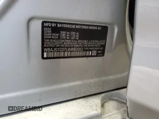 2020 BMW 5 Series 540i с VIN WBAJS1C07LWW82003, выставлен на аукционе Copart как лот 48029315 с пробегом Не указан миль и Списание • Salvage title. История ставок и продаж доступна на DreamBid. Изображение 14.