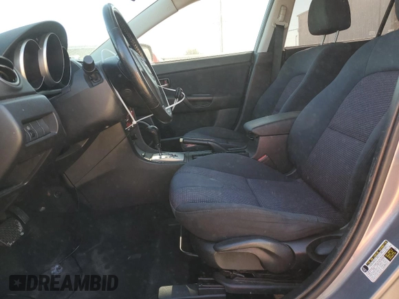 2006 Mazda 3 s with VIN JM1BK324461504512, listed as a Copart auction lot 80015434 with 130,797 mi miles and Salvage Title. Bid and sale history available at DreamBid. Image 7.