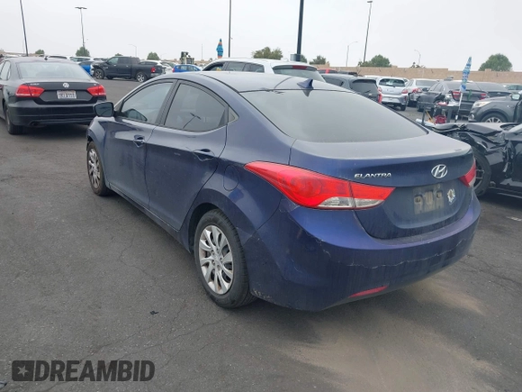 2011 Hyundai Elantra Limited with VIN 5NPDH4AE0BH026695, listed as a IAAI auction lot 42046894 with 376,294 mi miles and . Bid and sale history available at DreamBid. Image 3.