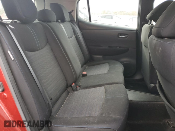 2020 Nissan LEAF SV with VIN 1N4AZ1CP3LC301685, listed as a Copart auction lot 48599765 with 35,253 mi miles and Salvage title. Bid and sale history available at DreamBid. Image 10.