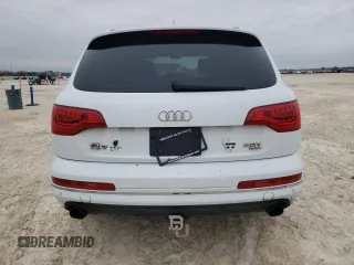 2014 Audi Q7 3.0T Premium Plus with VIN WA1LGAFE4ED005861, listed as a Copart auction lot 45318915 with 0 mi miles and Salvage Title. Bid and sale history available at carsss.com. Image 6.