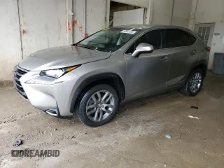 2015 Lexus NX 300h with VIN JTJYWRBZ2F2005535, listed as a Copart auction lot 58945035 with 110,363 mi miles and Salvage title. Bid and sale history available at DreamBid. Image 1.