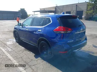 2017 Nissan Rogue SV with VIN KNMAT2MV9HP553763, listed as a IAAI auction lot 42380808 with 100,372 mi miles and . Bid and sale history available at DreamBid. Image 3.