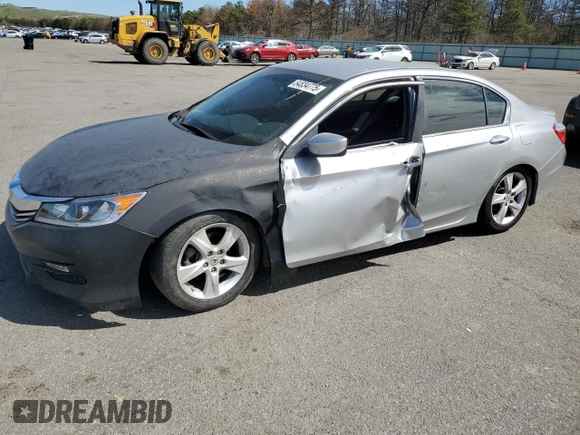 2014 Honda Accord Sedan Sport with VIN 1HGCR2F50EA183579, listed as a Copart auction lot 54834775 with 141,539 mi miles and Salvage Title. Bid and sale history available at carsss.com. Image 1.