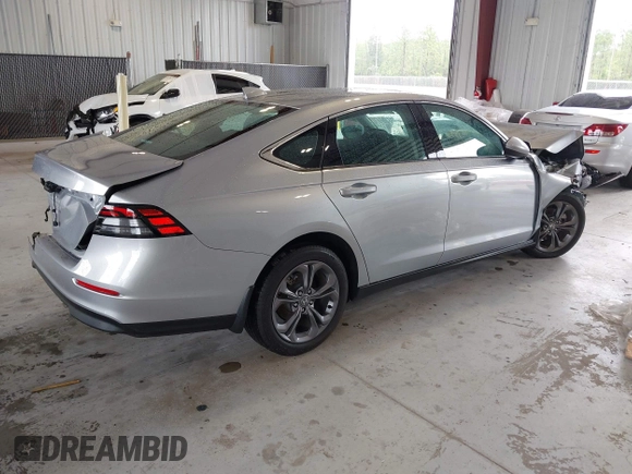 2024 Honda Accord EX with VIN 1HGCY1F39RA048764, listed as a IAAI auction lot 42244341 with Not provided miles and . Bid and sale history available at DreamBid. Image 4.