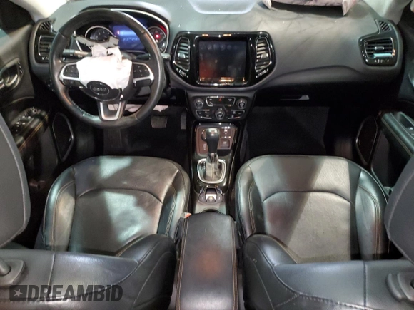 2020 Jeep Compass Limited with VIN 3C4NJDCB6LT167512, listed as a Copart auction lot 48034425 with 50,183 mi miles and Non repairable. Bid and sale history available at DreamBid. Image 8.