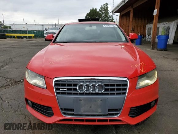 2009 Audi A4 Premium Plus с VIN WAUSF78K39A118280, выставлен на аукционе Copart как лот 61209945 с пробегом 132 949 миль миль и Списание • Salvage title. История ставок и продаж доступна на DreamBid. Изображение 5.