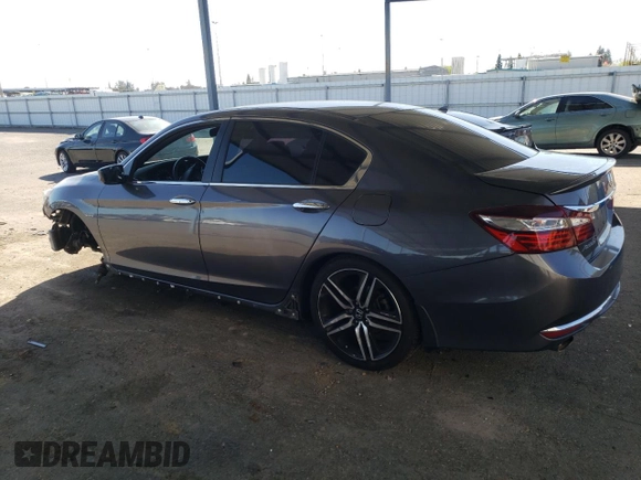 2017 Honda Accord Sport with VIN 1HGCR2F5XHA223445, listed as a Copart auction lot 50564205 with 223,129 mi miles and Salvage Title. Bid and sale history available at carsss.com. Image 2.