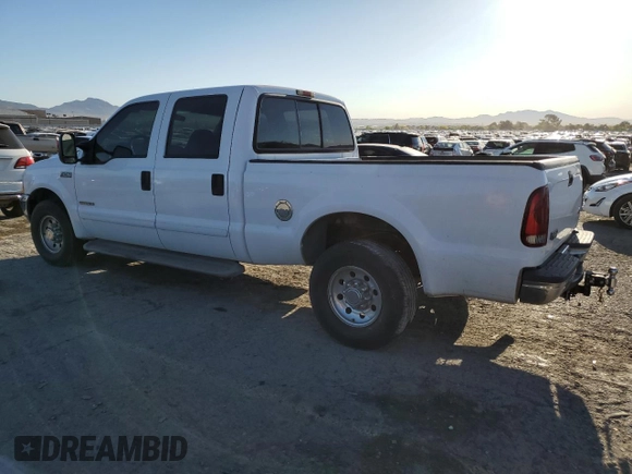 2002 Ford F-250 XL with VIN 1FTNW20F22ED02464, listed as a Copart auction lot 55028785 with Not provided miles and Salvage title. Bid and sale history available at DreamBid. Image 2.