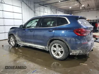 2020 BMW X3 xDrive30i with VIN 5UXTY5C05L9D22391, listed as a Copart auction lot 45843755 with Not Provided miles and Salvage Title. Bid and sale history available at DreamBid. Image 2.