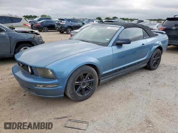 2005 Ford Mustang Deluxe z VIN 1ZVFT84N855220533, wystawiony jako Copart lot #58666635 z przebiegiem 169 200 mil mil oraz Czysty tytuł • Clean title. Historia ofert i sprzedaży dostępna na DreamBid. Obrazek 1.