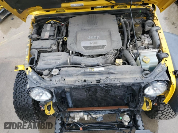 2015 Jeep Wrangler Rubicon with VIN 1C4BJWCG8FL691061, listed as a Copart auction lot 56528213 with 100,927 mi miles and . Bid and sale history available at DreamBid. Image 12.