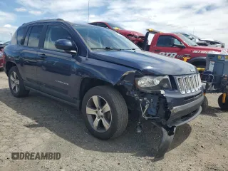 2017 Jeep Compass High Altitude with VIN 1C4NJDEB3HD154758, listed as a Copart auction lot 57640075 with 108,897 mi miles and Salvage title. Bid and sale history available at DreamBid. Image 4.