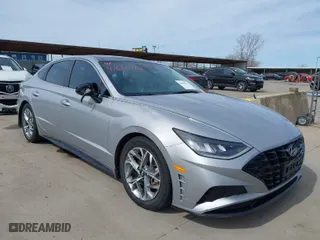 2023 Hyundai Sonata SEL with VIN KMHL14JAXPA301853, listed as a IAAI auction lot 41680592 with 60,539 mi miles. Bid and sale history available at carsss.com. Image 1.