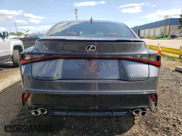 2024 Lexus IS with VIN JTHAP1D28R5005334, listed as a Copart auction lot 68115674 with 1,949 mi miles and Salvage Title. Bid and sale history available at carsss.com. Image 6.