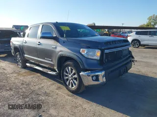 2017 Toyota Tundra 2WD Limited with VIN 5TFFW5F17HX228733, listed as a IAAI auction lot 41139223 with 114,169 mi miles. Bid and sale history available at carsss.com. Image 1.