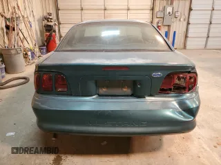 1996 Ford Mustang with VIN 1FALP4049TF152546, listed as a Copart auction lot 83665864 with 101,140 mi miles and Salvage Title. Bid and sale history available at carsss.com. Image 6.