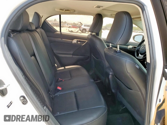 2014 Lexus CT 200h with VIN JTHKD5BH3E2189525, listed as a Copart auction lot 62602215 with 190,087 mi miles and Salvage title. Bid and sale history available at DreamBid. Image 10.
