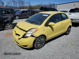 2009 Toyota Yaris with VIN JTDJT903195276164, listed as a Copart auction lot 50129115 with 165,824 mi miles and Salvage Title. Bid and sale history available at carsss.com. Image 1.