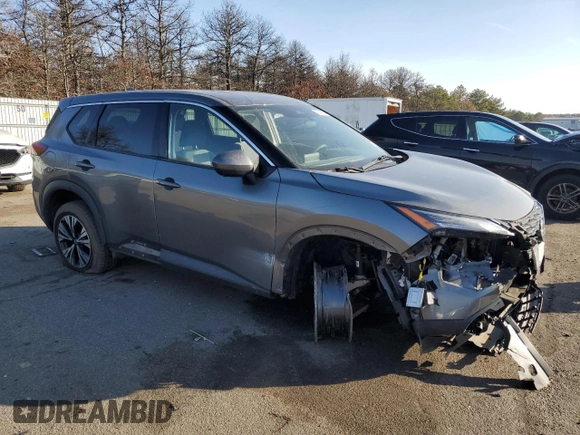 2021 Nissan Rogue SV z VIN 5N1AT3BB4MC703595, wystawiony jako Copart lot #42984285 z przebiegiem 86 616 mil mil oraz Nie do naprawy • Non repairable. Historia ofert i sprzedaży dostępna na DreamBid. Obrazek 4.