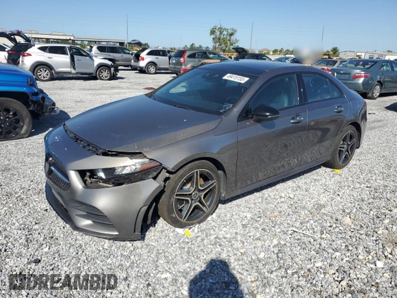 2019 Mercedes-Benz A 220 with VIN WDD3G4EB2KW002770, listed as a Copart auction lot 49415155 with 89,054 mi miles and Clean Title. Bid and sale history available at DreamBid. Image 1.