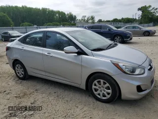 2014 Hyundai Accent GLS with VIN KMHCT4AEXEU637513, listed as a Copart auction lot 53879915 with 178,942 mi miles and Salvage Title. Bid and sale history available at carsss.com. Image 4.