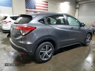 2021 Honda HR-V EX with VIN 3CZRU6H51MM720547, listed as a Copart auction lot 44375115 with 39,407 mi miles and Salvage Title. Bid and sale history available at carsss.com. Image 3.