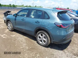 2023 Honda HR-V LX with VIN 3CZRZ2H31PM726863, listed as a IAAI auction lot 42551517 with 28,077 mi miles and . Bid and sale history available at DreamBid. Image 3.