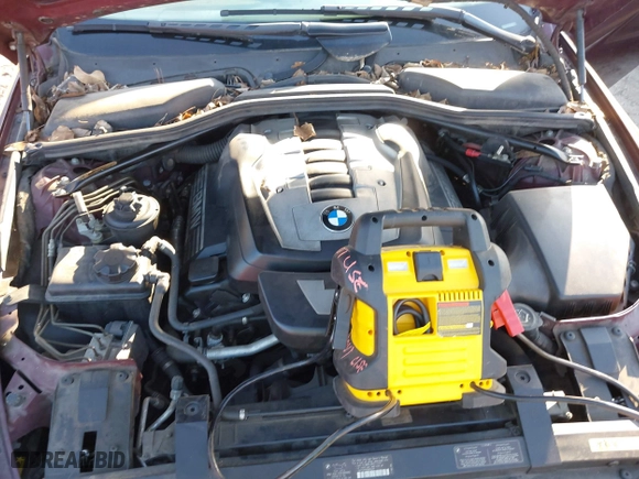 2007 BMW 6 Series 650i with VIN WBAEH13547CR51657, listed as a IAAI auction lot 41627772 with 139,147 mi miles. Bid and sale history available at carsss.com. Image 10.