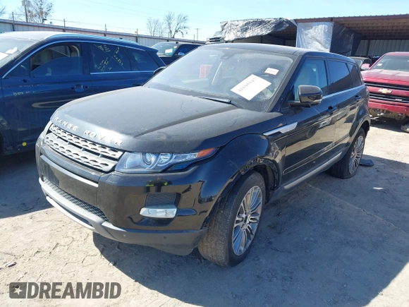2012 Land Rover Range Rover Evoque Prestige Premium with VIN SALVV2BG4CH645438, listed as a IAAI auction lot 41695347 with 145,481 mi miles and . Bid and sale history available at DreamBid. Image 2.