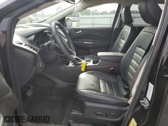 2019 Ford Escape Titanium with VIN 1FMCU0J95KUB14713, listed as a Copart auction lot 55887895 with 85,414 mi miles and Salvage title. Bid and sale history available at DreamBid. Image 7.