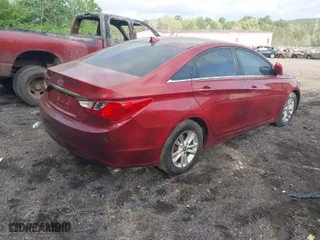 2014 Hyundai Sonata GLS with VIN 5NPEB4AC3EH838033, listed as a IAAI auction lot 41959972 with 164,970 mi miles. Bid and sale history available at carsss.com. Image 4.