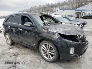 2014 Kia Sorento SX with VIN 5XYKWDA7XEG460312, listed as a Copart auction lot 88486615 with 0 mi miles and Salvage Title. Bid and sale history available at carsss.com. Image 4.