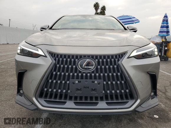 2024 Lexus NX with VIN 2T2AGCEZ4RC047183, listed as a Copart auction lot 72563184 with 8,111 mi miles and Salvage Title. Bid and sale history available at carsss.com. Image 5.