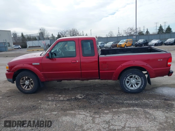 2009 Ford Ranger XLT with VIN 1FTZR45E69PA36126, listed as a IAAI auction lot 41822439 with 160,947 mi miles. Bid and sale history available at carsss.com. Image 14.