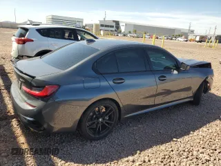 2021 BMW 3 Series 330i with VIN 3MW5R1J06M8B67021, listed as a Copart auction lot 49488195 with 67,806 mi miles and Salvage Title. Bid and sale history available at carsss.com. Image 3.