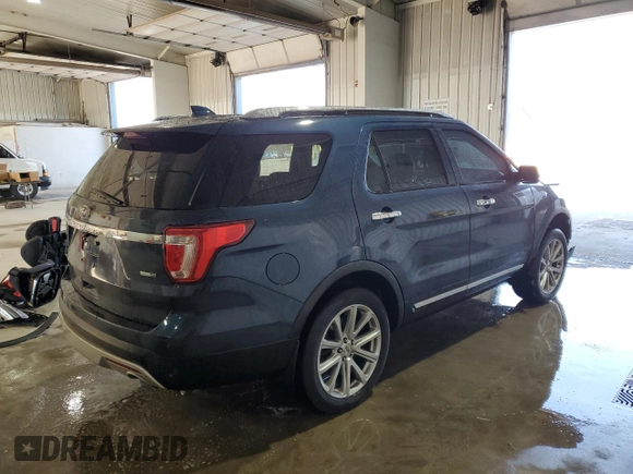 2016 Ford Explorer Limited with VIN 1FM5K8FH8GGB83592, listed as a Copart auction lot 49137975 with Not Provided miles and Salvage Title. Bid and sale history available at DreamBid. Image 3.