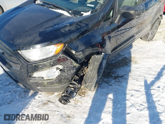 2020 Ford EcoSport S with VIN MAJ6S3FL1LC345277, listed as a IAAI auction lot 41634439 with 76,790 mi miles and . Bid and sale history available at DreamBid. Image 6.