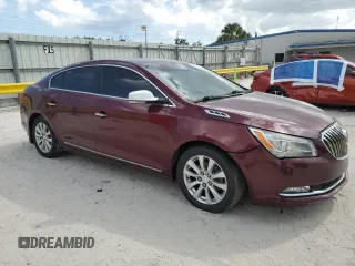 2015 Buick LaCrosse Leather with VIN 1G4GB5GR2FF275204, listed as a Copart auction lot 44244095 with 88,610 mi miles and Salvage Title. Bid and sale history available at DreamBid. Image 4.