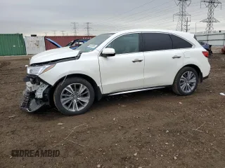 2018 Acura MDX Technology z VIN 5J8YD4H53JL008190, wystawiony jako Copart lot #55620065 z przebiegiem 70 180 mil mil oraz Szkoda całkowita • Salvage title. Historia ofert i sprzedaży dostępna na DreamBid. Obrazek 1.
