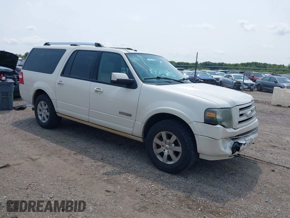 2008 Ford Expedition Max Limited z VIN 1FMFK20518LA75291, wystawiony jako IAAI lot #42388479 z przebiegiem 207 701 mil mil oraz . Historia ofert i sprzedaży dostępna na DreamBid. Obrazek 1.