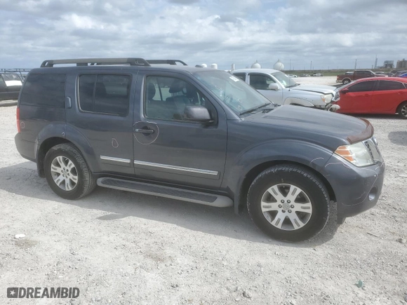 2012 Nissan Pathfinder LE with VIN 5N1AR1NN6CC637106, listed as a Copart auction lot 47928495 with 175,861 mi miles and Salvage Title. Bid and sale history available at carsss.com. Image 4.